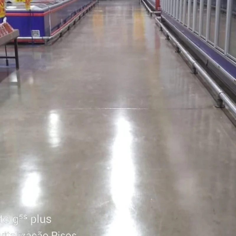 revitalização de piso de concreto