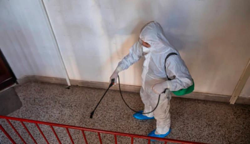 sanitização de ambiente